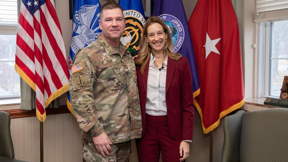Rep. Sherrill and BG Reim