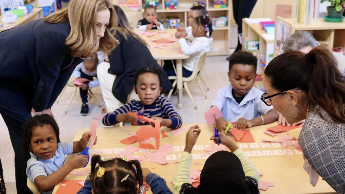 Rep. Sherrill Visits Early Learning Classroom