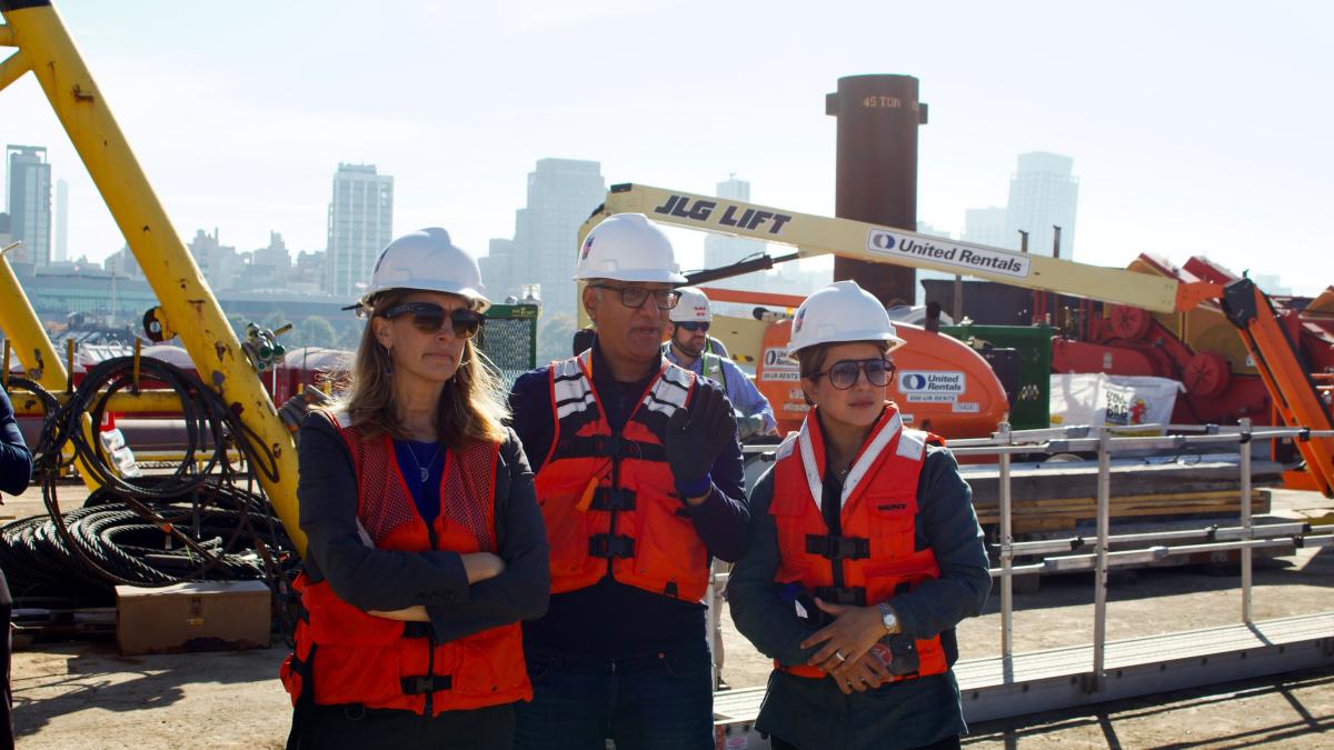 Sherrill meets with Gateway Commission to Tour Hudson River Tunnel
