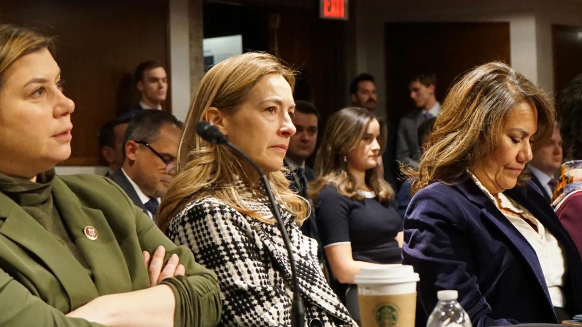 ms at hearing