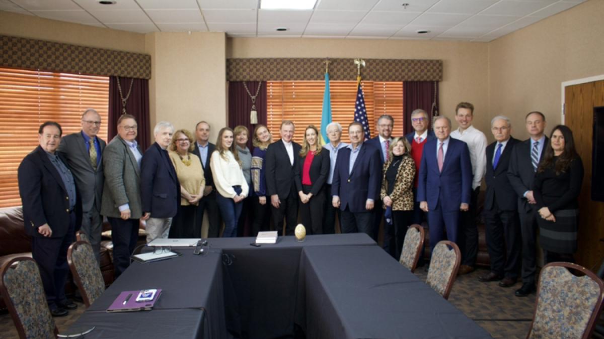 MS with Ukrainian American Community Leaders