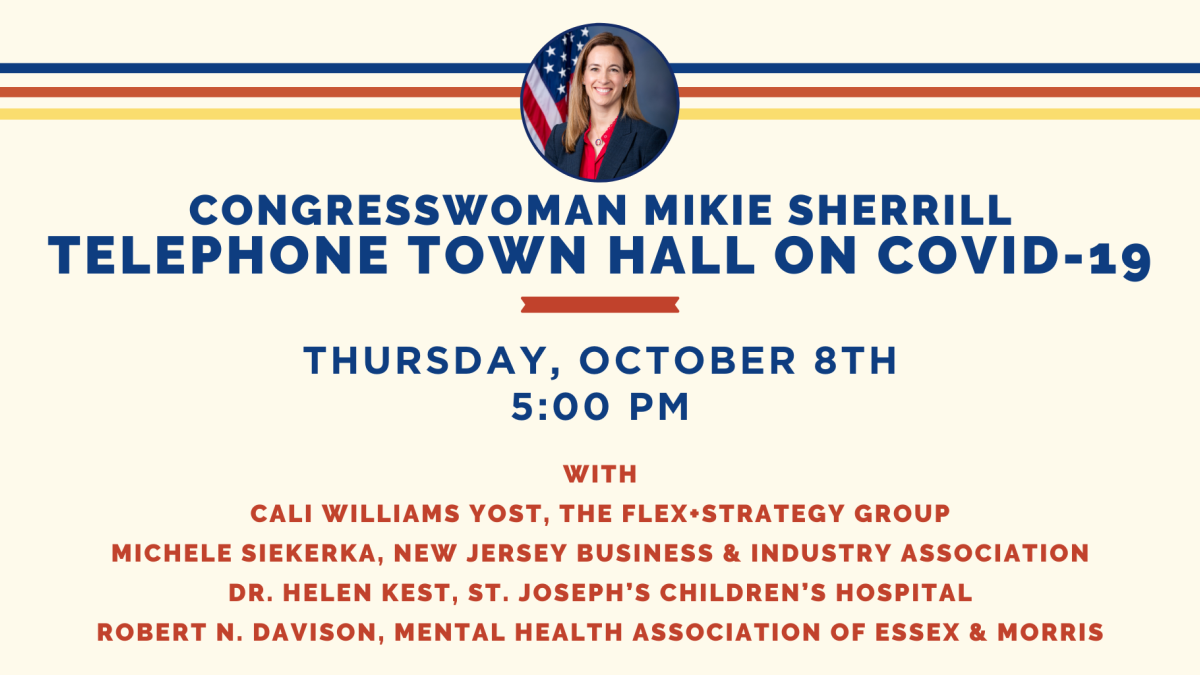 Telephone Town Hall on October 8th at 5:00pm