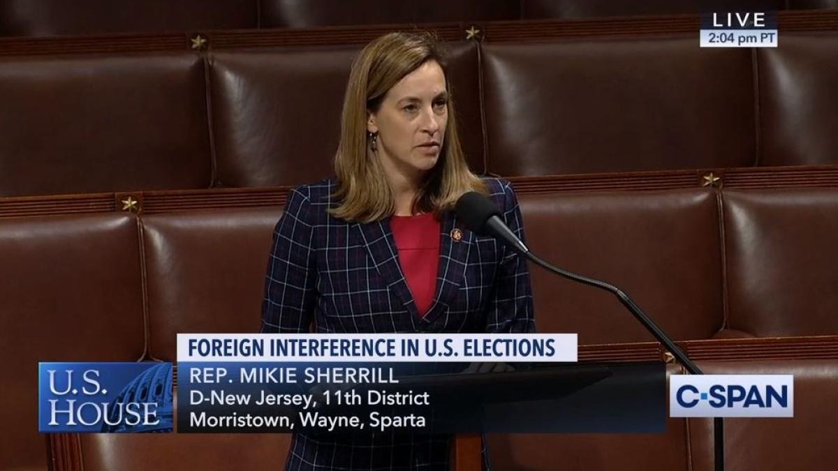 Rep. Sherrill Offers Her Amendment on the House Floor