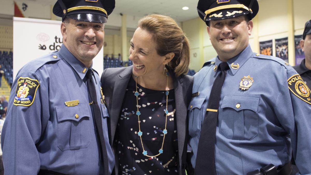 Rep. Sherrill Joins with Morris County Park Police Chief DiPietro and Lt. Ferraioli