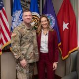 Rep. Sherrill and BG Reim