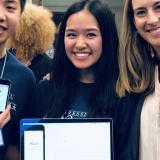 Rep. Sherrill with the 2018 NJ-11 Congressional App Challenge Winners