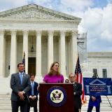 Sherrill Speaks at Supreme Court
