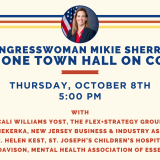 Telephone Town Hall on October 8th at 5:00pm