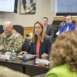 Rep. Sherrill at Picatinny Arsenal, April 2019