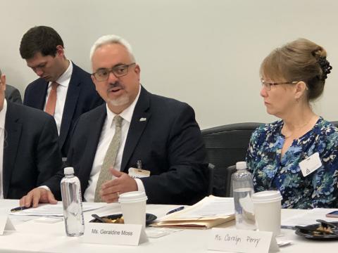 Carmine V. Deo and Geri K. Moss Speak at the U.S. Capitol This Morning