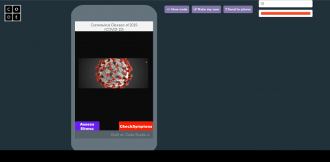 “Coronavirus Assessor” app