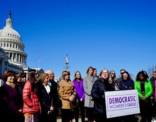 Rep. Sherrill stands with democratic colleagues to support IVF
