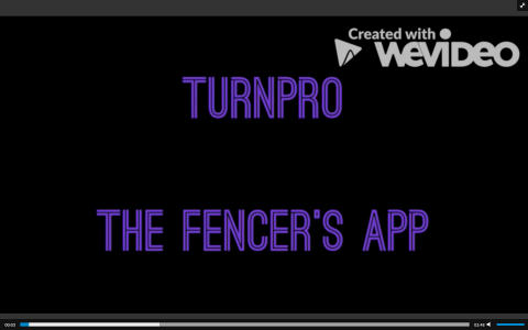 “Turn Pro: The Fencer’s App”