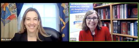 Rep Sherrill and Dr. Gillam