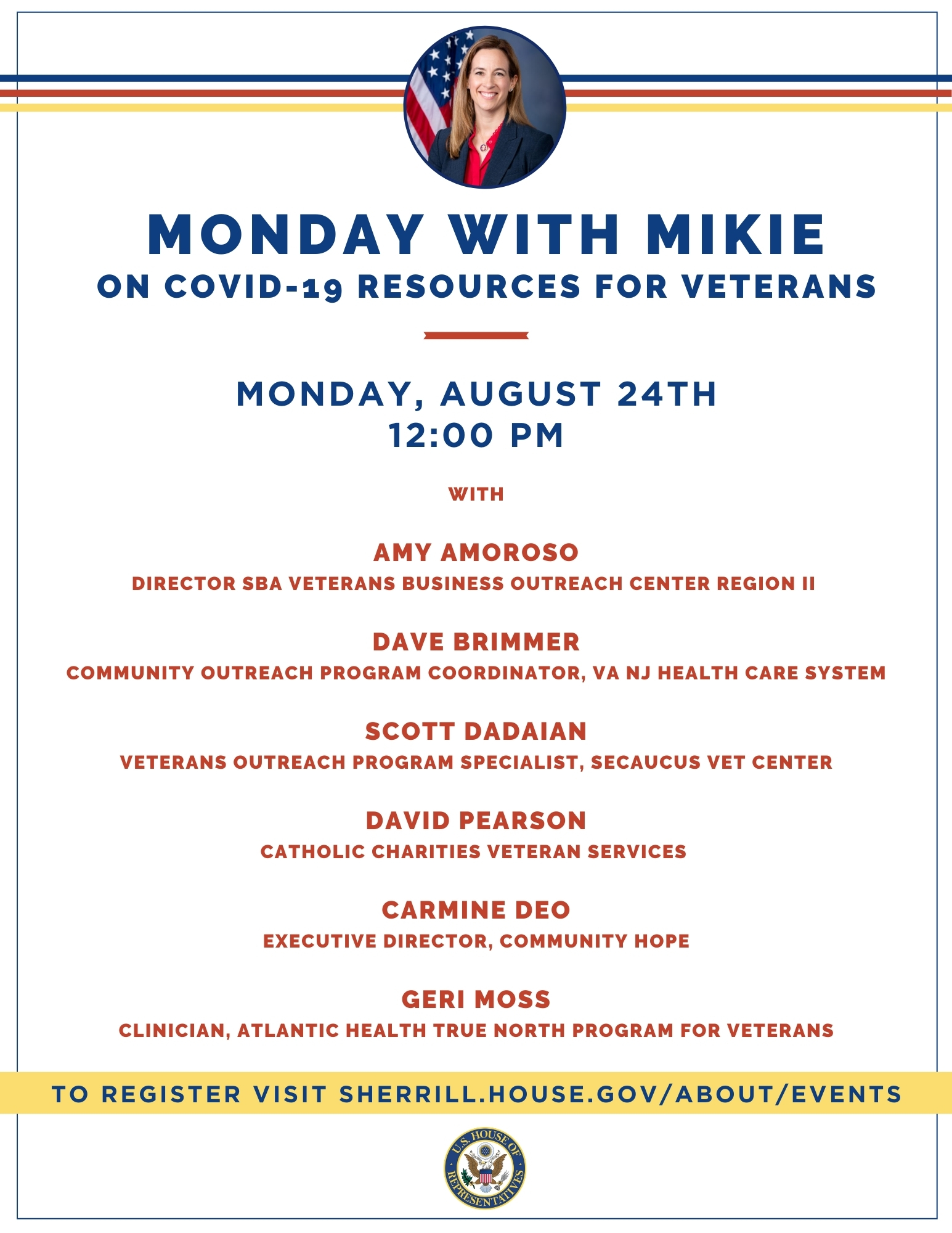 Monday with Mikie Flyer on Resources for Veterans During COVID-19